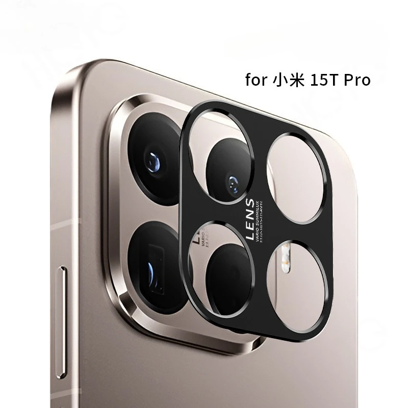 

2Pcs Metal lens protector For Xiaomi 15T Pro Luxury Hollow-out rear camera protector For Xiaomi MI 15 T Pro Scratch-resistant