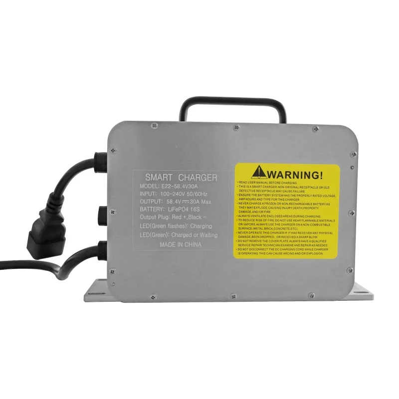 58.4V 30A Golf Cart Lithium Battery Charger for EZGO/ClubCar/Yamaha
