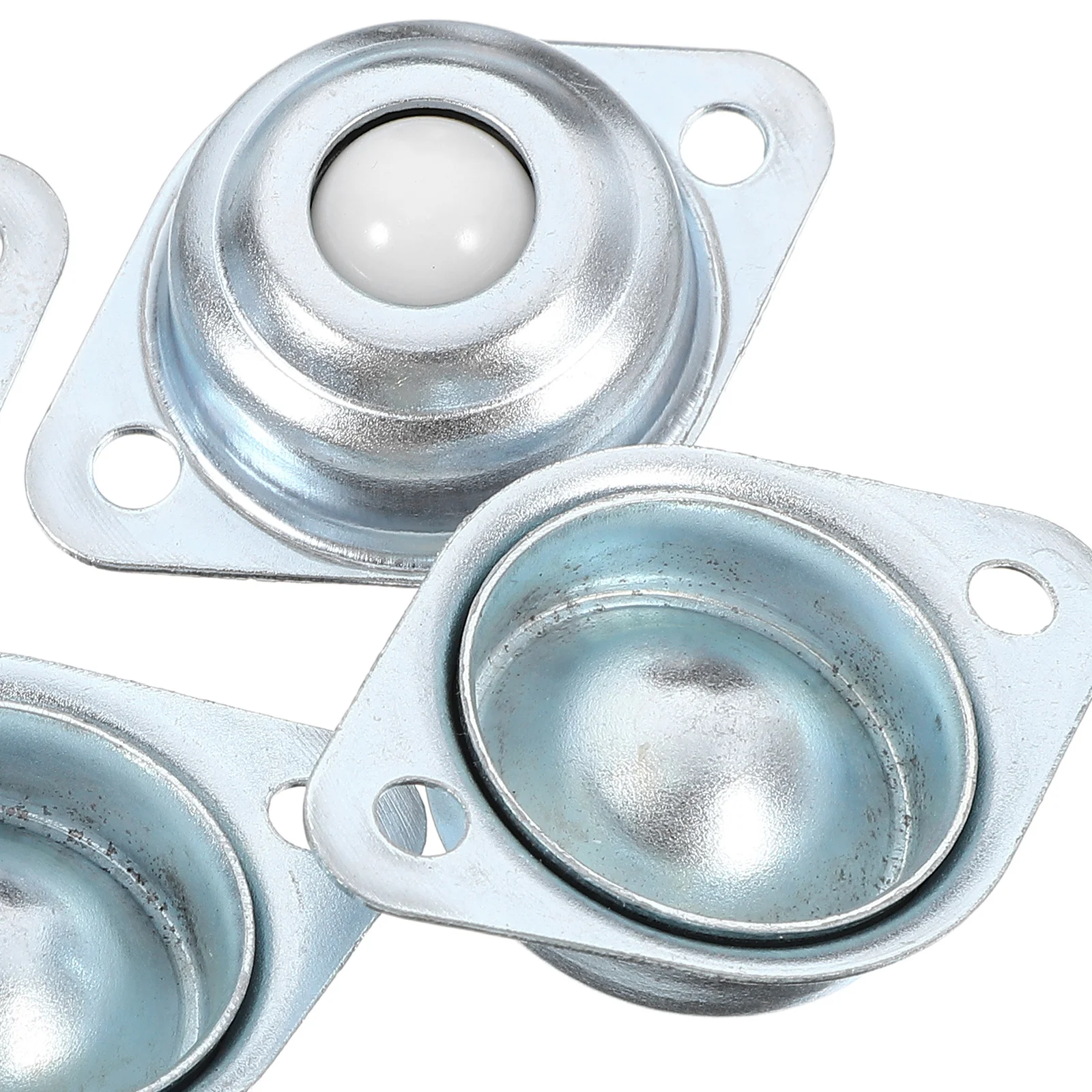 12Pcs Ball Casters Nylon Bearing Rotatable Furniture Small Appliance Wheels Smooth Low Noise Transfer Bearings Swivel Mini