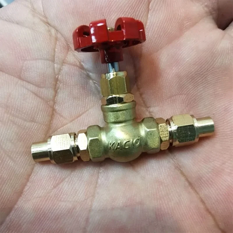 KACIO Model MINI Control Valves, Micro Straight-Through Valves, Angle Valves, Model Boilers, MINI Valves for Boiler Steam Engine