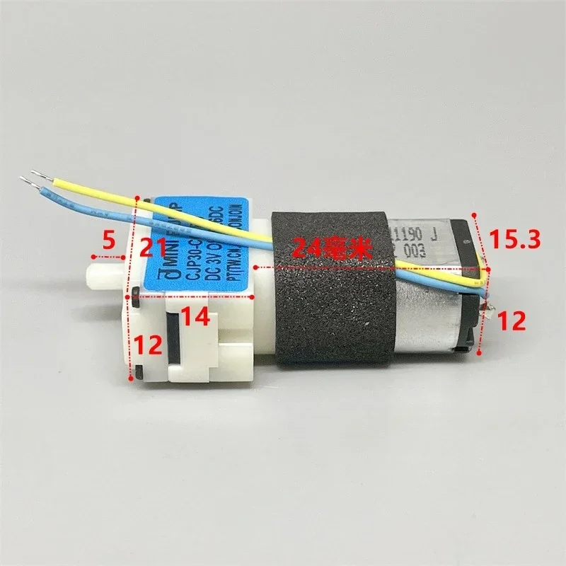

Micro CJP30-C03B5 030 моторный воздушный насос DC 3 В 3,7 В накачивающий насос для электронного сфигмоманометра артериального давления аквариум