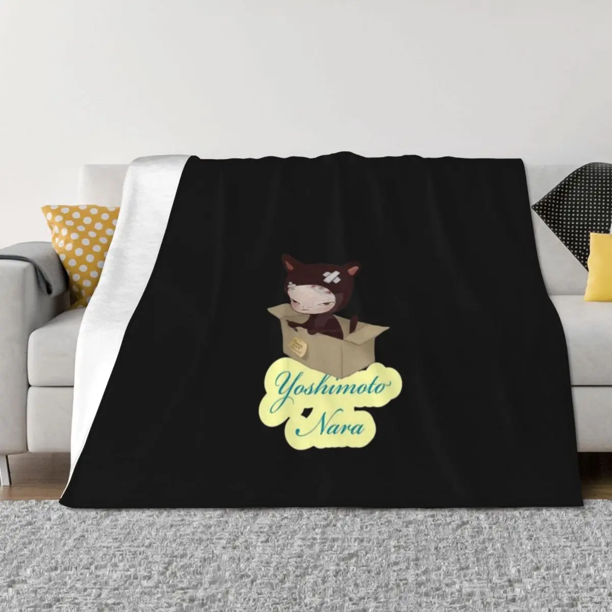 yoshimoto nara Throw Blanket Designers warm winter Luxury Throw Blankets For Bed Blankets