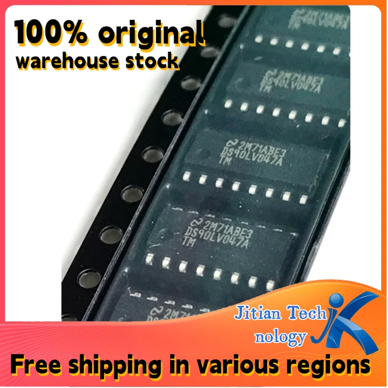 10PCS 100% New DS90LV047ATM SOP-16 DS90LV047ATMX/NOPB Driver chip Channel direct sales