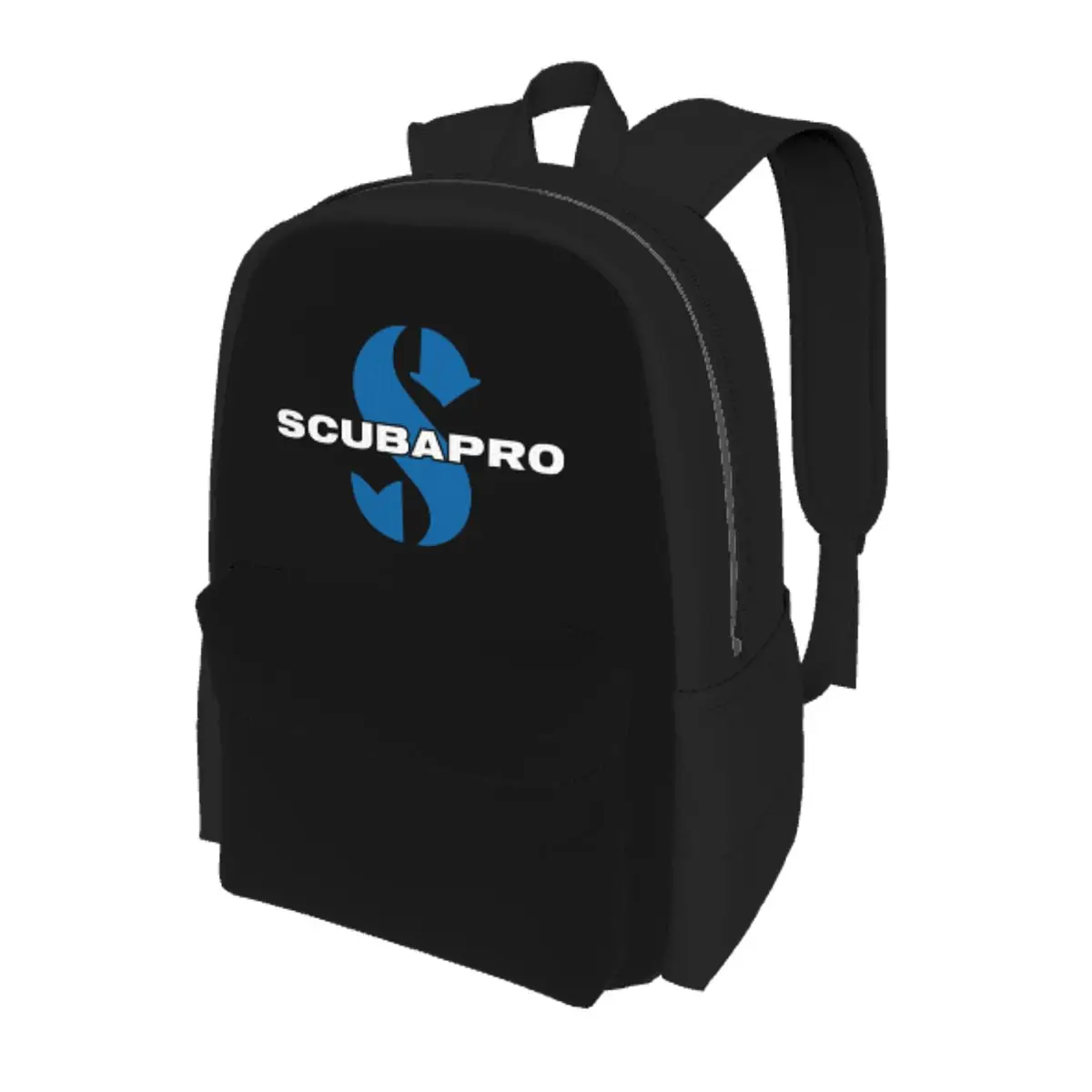 Mochila escolar com logotipo Scubapros para estudantes, mochila escolar para caminhadas, viagens, mochila para homens e mulheres, bolsa de ombro