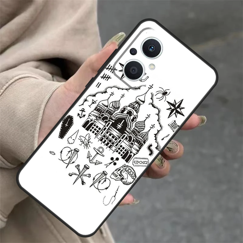 Russian Mafia Case For OPPO Reno 7 8 Lite 6 5 4 11F 10 Pro 8T 5Z 4Z OPPO Find X6 Pro X2 Neo X3 X5 Lite