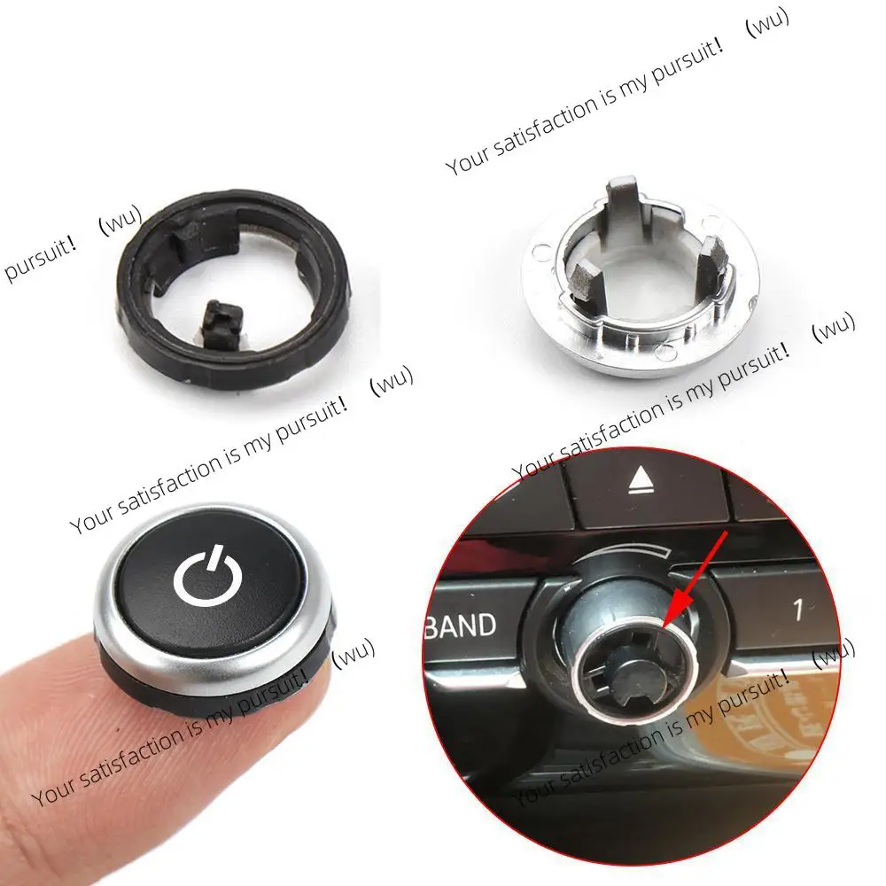 ZOCI - Car Radio Switch Volume Knob for BMW 7 5 Series X5 F10 F02 F07 F15 F16 525 64119350272 2010-2017