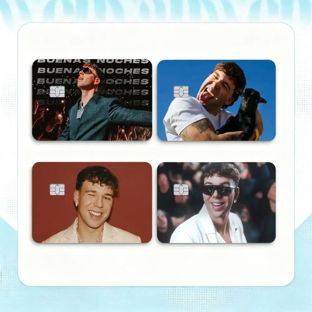 B-Buenas Noches Quevedo Gift   Credit Card HD Stickers Small Chip Waterproof Sticker Game Card Decal Gift