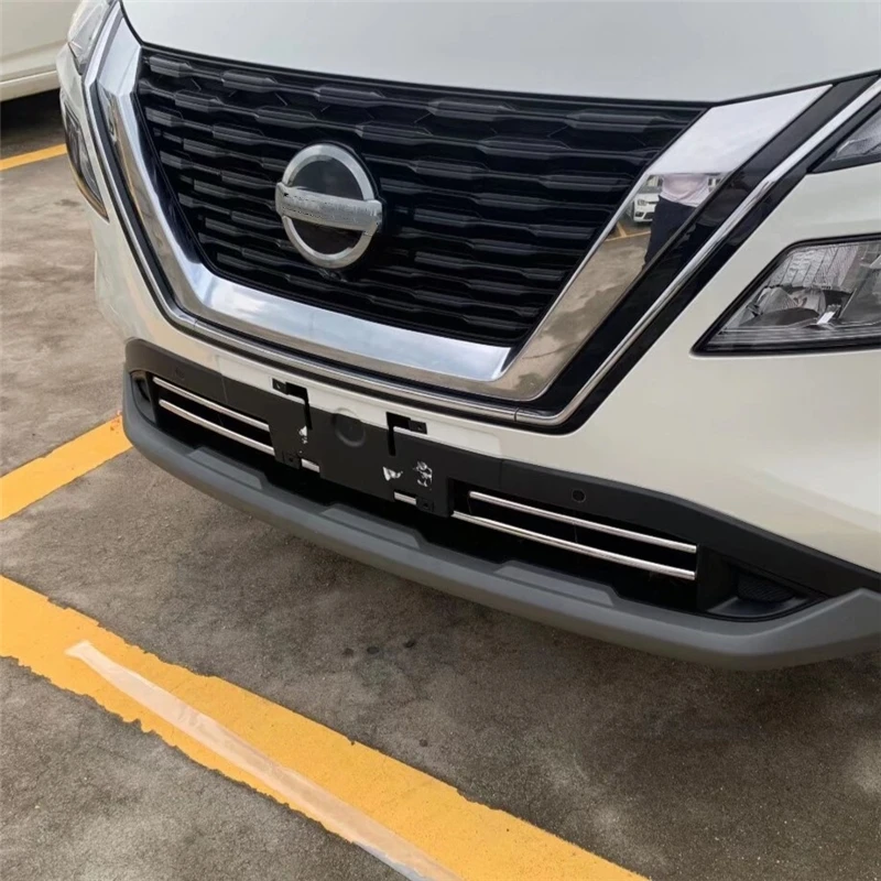 

WELKINRY For Nissan X-Trail T33 4th Generation 2021-2024 Rogue 3rd Gen Car Head Front Face Grille Airscoop Intake Air Vent Trim