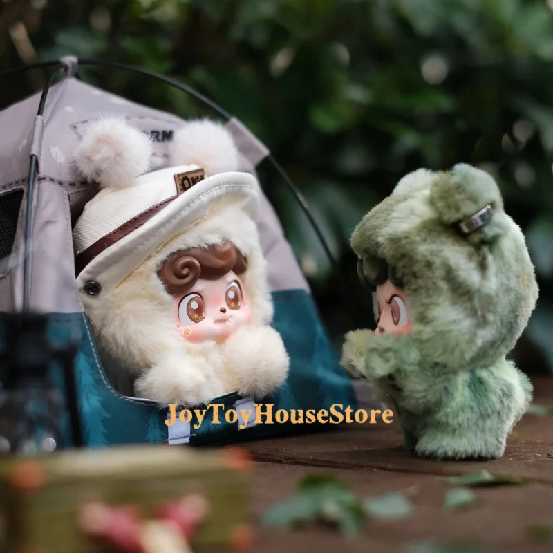 

Genuine Q.Kid Outdoor Activities Series Blind Box Vinyl Plush Bag Decorations Doll Cute Mystery Box Keychain Trendy Toys Gift