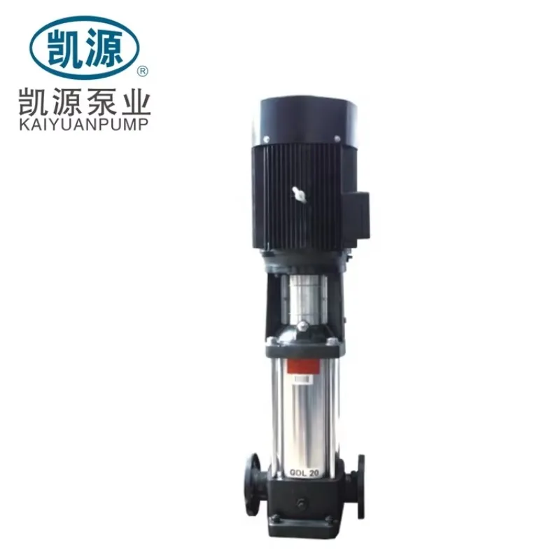 VFD Inverter Vertical Multistage Stainless Centrifugal Jockey Water Pump Set