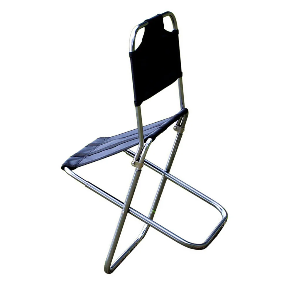 Silla plegable de aleación plegable, taburete para acampar, sillas de playa, pesca, tela Oxford de aluminio, portátil para viaje al aire libre