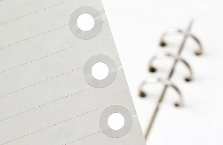 3  Packs Repair Loose Leaf Paper Mending Holes Sticker