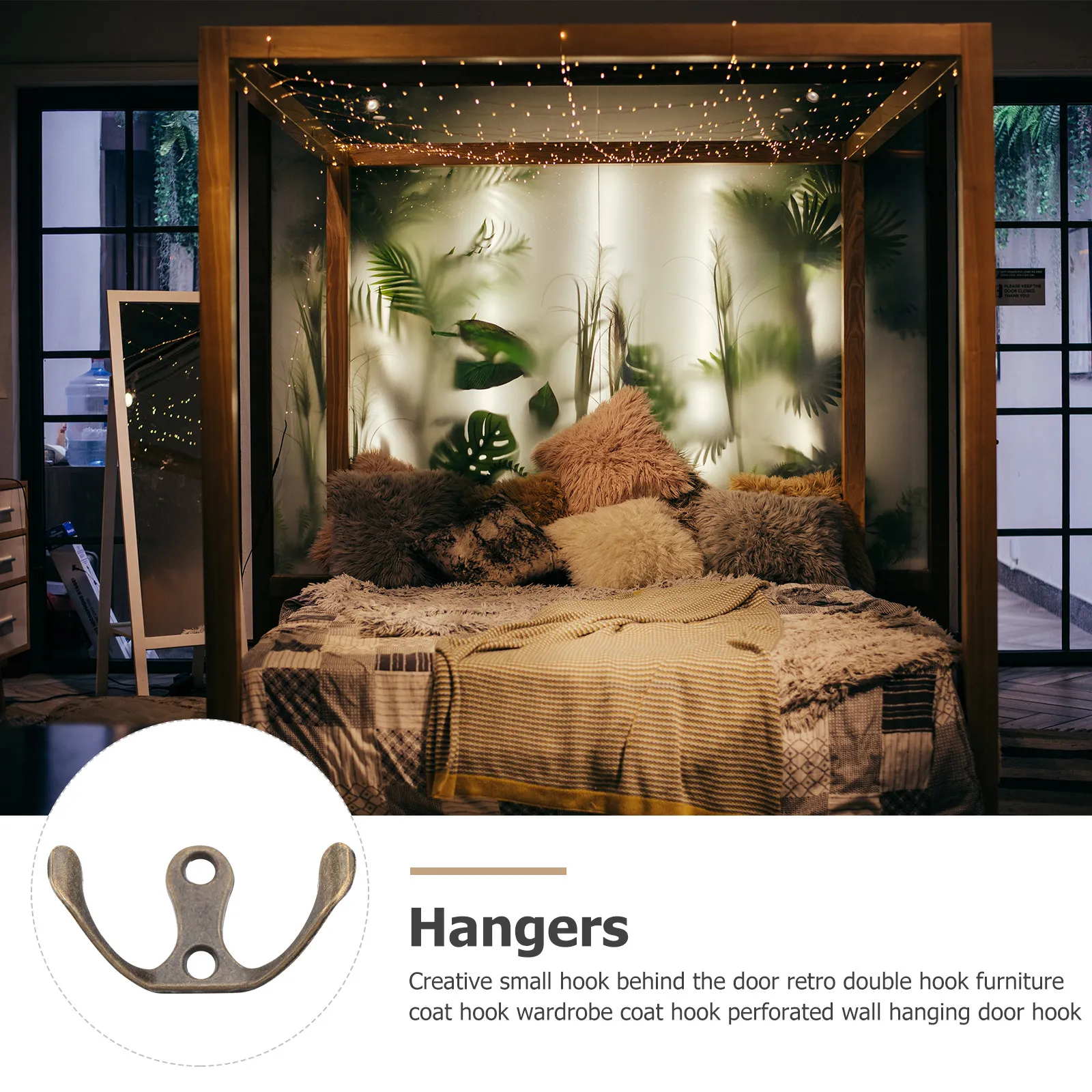 10Pcs Vintage Wall Hook Simple - Home Bathroom Design Simple ulasan dan harga