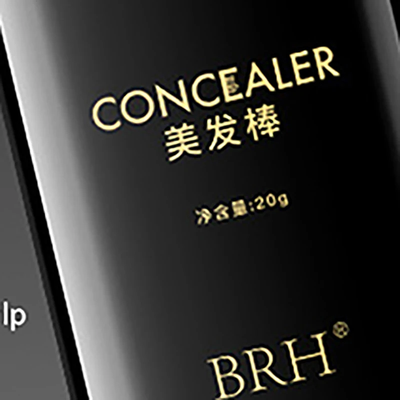 One-Time Hair Dye Pen Hair Touch-up Stick Black Dark Brown Root Cover Up Instant Fast White Gray Hair Coverage DIY Hair Color