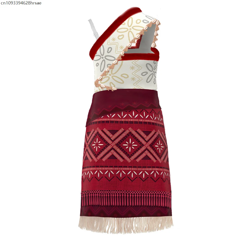 2025年 子供 海の冒険 熱帯島 モナ プリンセス コスチューム 女の子 誕生日パーティー ハロウィン 男の子 マウイ タトゥー コスプレ