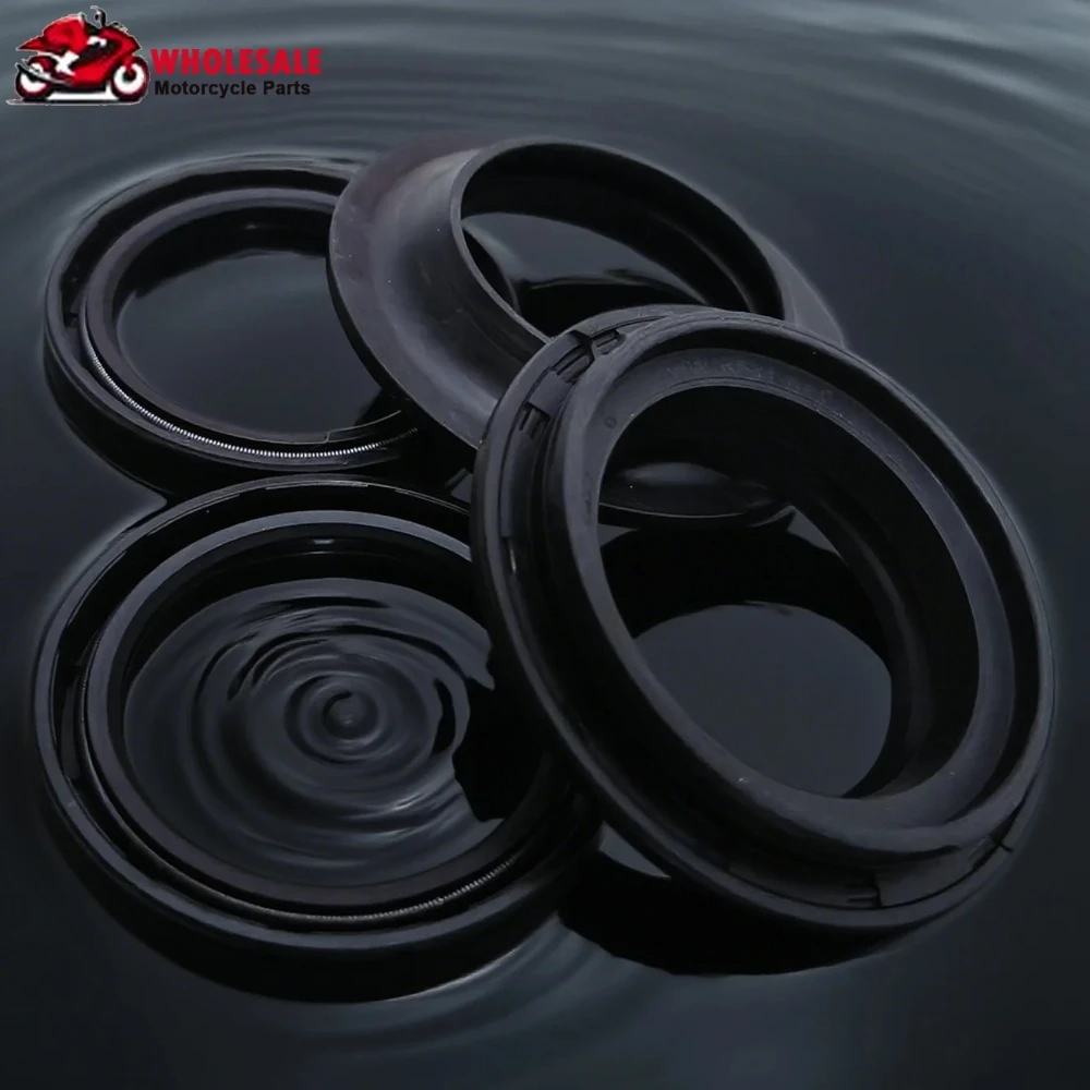 

2pc/4pc/8/16pc 43x55x9.5/10.5 Front Fork Oil Seal For YAMAHA XP500 T-MAX SV ABS TMAX WHITE MAX XP 500 MT03 MT 03 MT-03 660 MT660