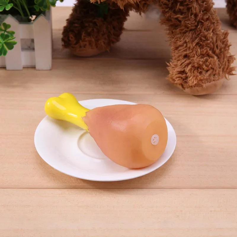 Squeaky Dog Rubber Toys Bite Resistant Dog Latex Chew Toy Animal Shape Puppy Sound Toy Dog Supplies For Small Medium Large Dog