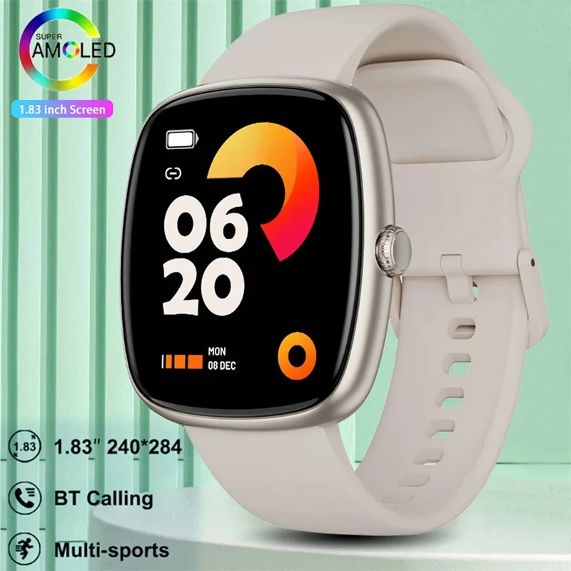 

2025 Новые умные часы для женщин и мужчин, монитор сердечного ритма для здоровья, спортивный фитнес-трекер, умные часы для Xiaomi Huawei APPLE, большой экран