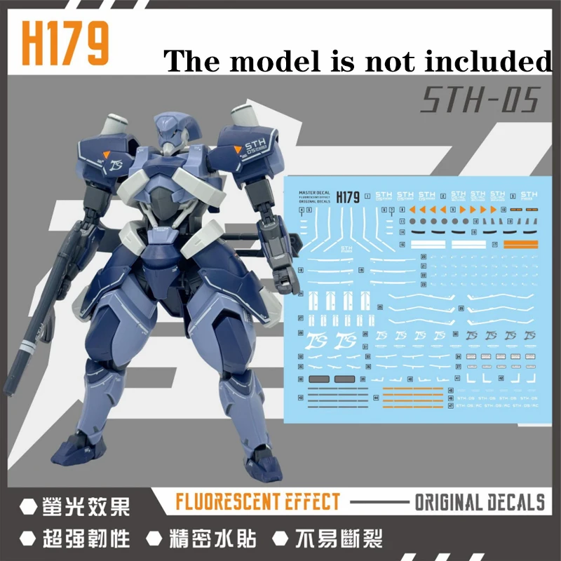decalque-master-waterslide-h179-fluorescente-de-alta-precisao-para-hg-1-144-hyakuren-ibo-hobby-diy-acessorios-de-detalhe-modificados