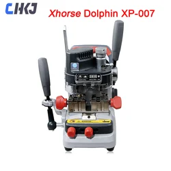 CHKJ Xhorse Dolphin XP-007 Manually Key Cutting Machine for Laser Dimple Flat Keys Locksmith Tool