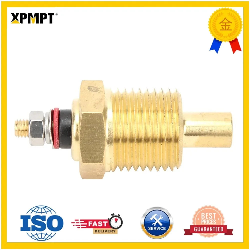 Water Temperature Sensor Engine Monitoring Component For Excavators - 6 36V Operating Voltage - Steel Shell Construction - Rep