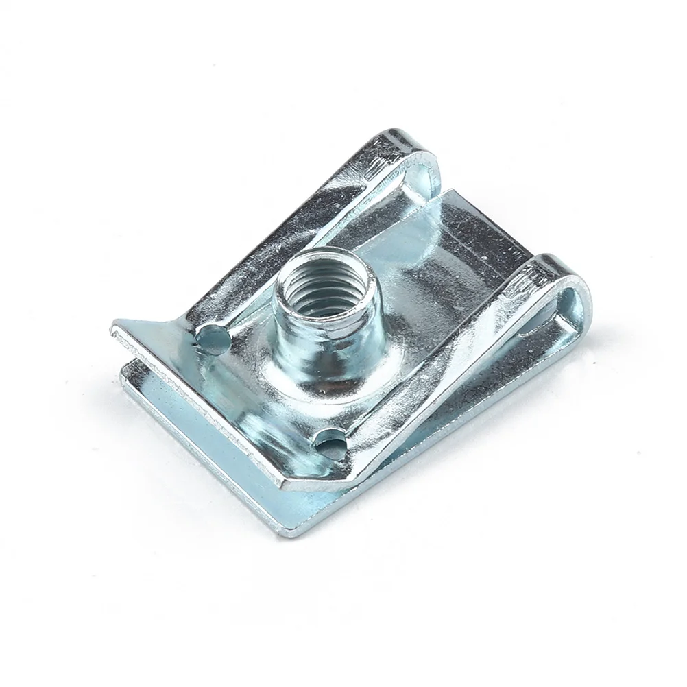 

60Pcs U Nut Fasteners High Strength M8 Motorcycle Fairing Bodywork Panel Clips Quick Installation Spire U Clip Manganese Steel