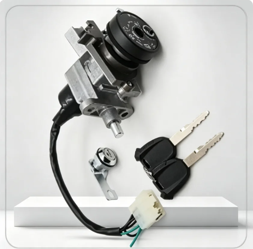 1Set For SYM Fiddle 4 XS125T-16C Scooter Ignition Switch Lock Set with Keys,