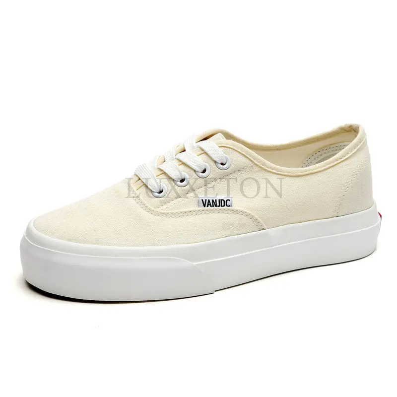 Women Sneakers Casual Vulcanized Shoes Ulzzang Classic Skateboard Canvas Shoes White Black Flats Tenis Feminino