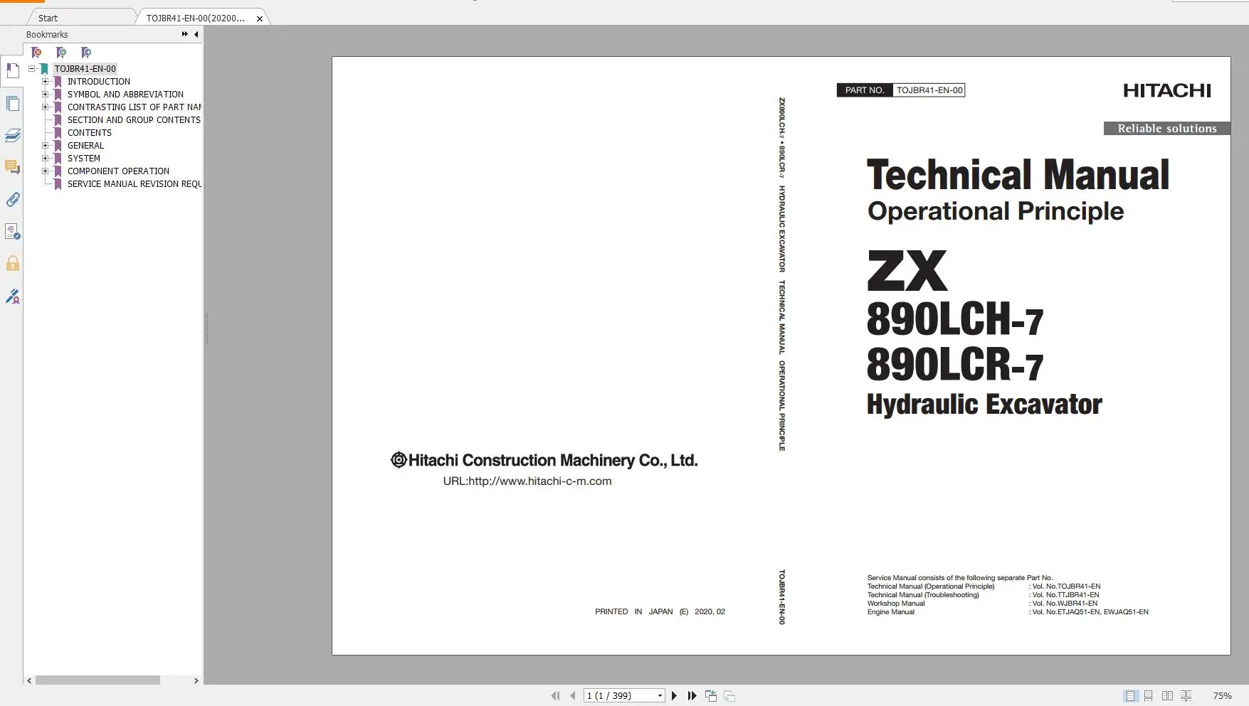 

Hitachi Excavator ZX Updated 2021 11.4GB Technical Manual, Part Catalog, Workshop Manual, Circuit Diagram