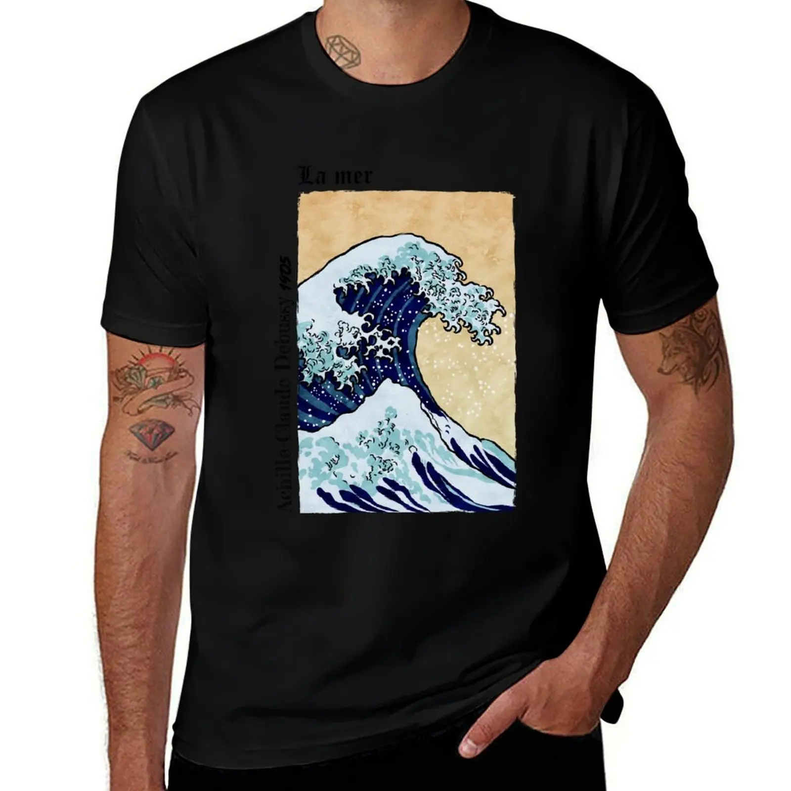 La Mer - White T-Shirt anime figures anime tshirt mens designer clothes