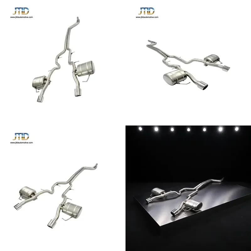 Stainless Steel Front Exhaust Pipe With Smooth Pipe Design for Jaguar XE 2015 2.0T Turbo Model Precision Mandrel Bent Tubing