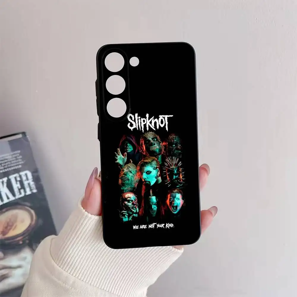 S-SlipknotS Rock Ban  Phone Case For Samsung Galaxy A 91,80,73,72,71,53,52,51,22,5G Shockproof Soft Black Cover