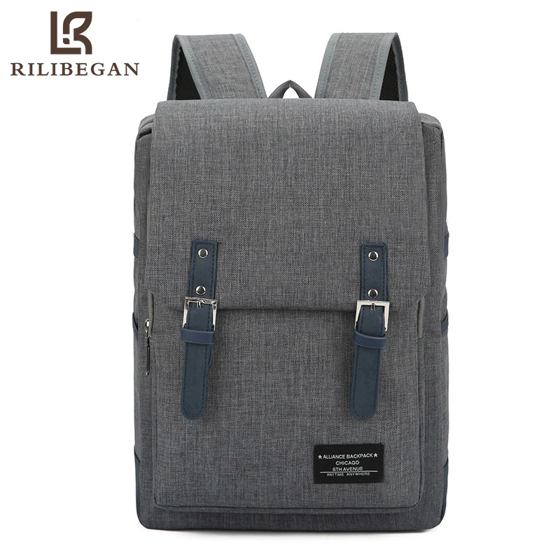 New 15 Inch Laptop Backpack Men Travel Bag Oxford Computer Backpack Large Capacity Multifunctional Waterproof Laptop Backpack