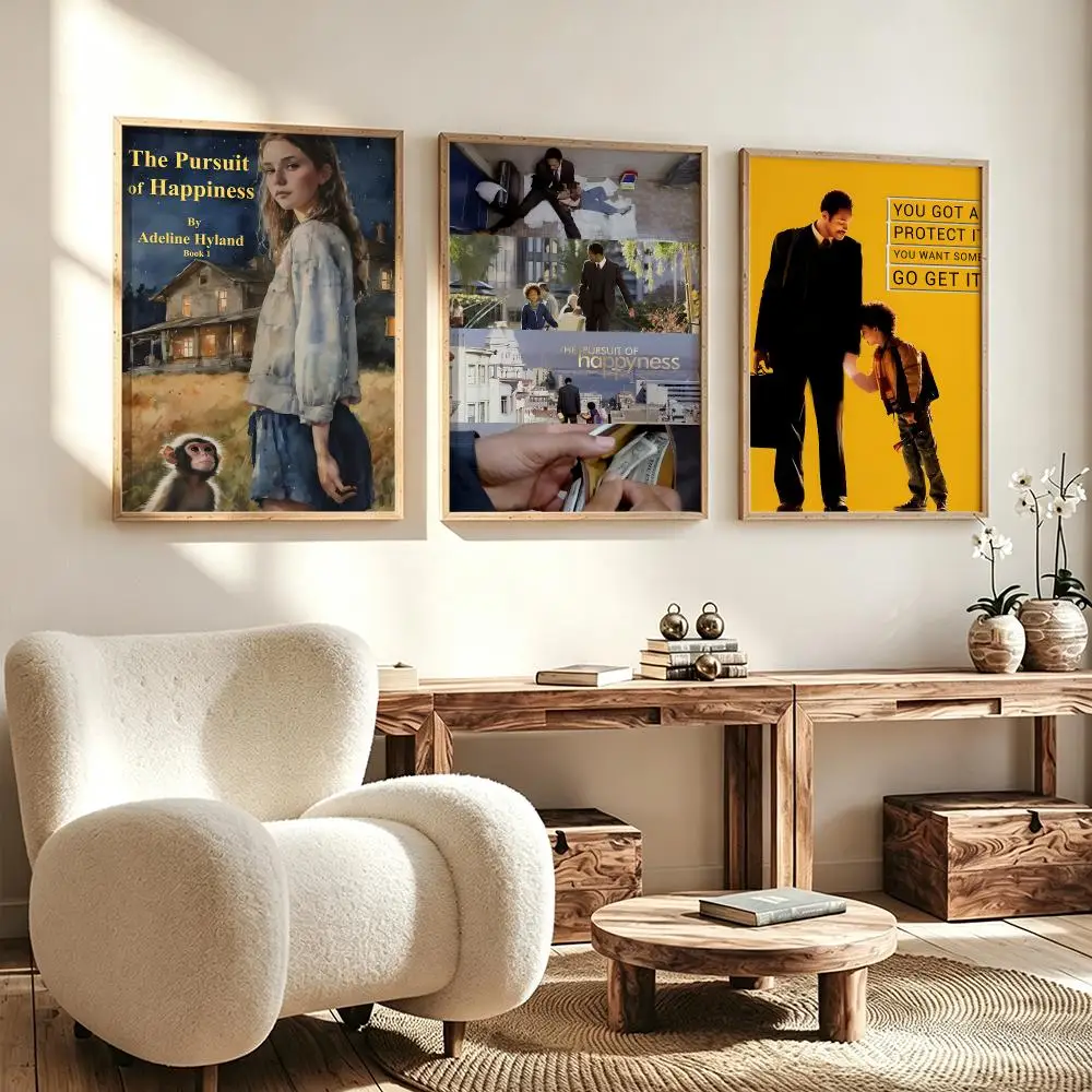 Wall Art Poster Trendy movie The Pursuit of Happyness Poster for Office Home Decor Interior Large Wall Picture Print