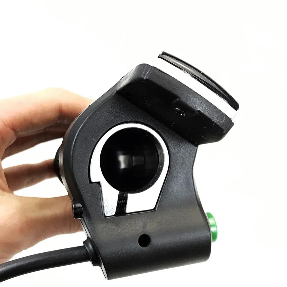 

High Quality Nice Portable Pratical Throttle Handle Handlebar Grip Throttle Grip With LCD Display 1Pair ABS+Rubber