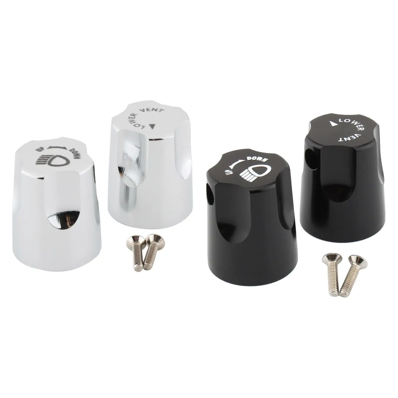 

2 шт. накладки на ручки регулировки фар, алюминиевый сплав, переключатель регулировки фар