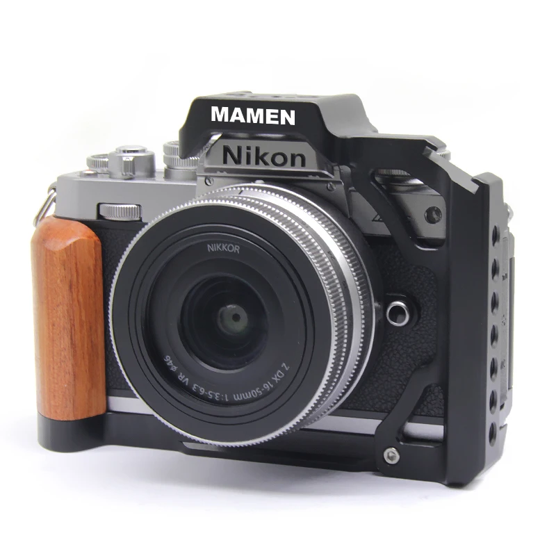 MAMEN Factory OEM ODM High Quality Professional Camera Mounts Camera Rabbit Cage Protective Shell Cage Camera cage for Nikon ZFC