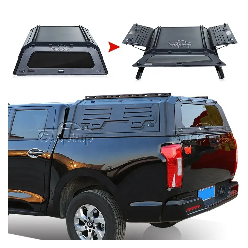 pick up truck tonneau cover steel  Camper Topper hardtop poer gwm canopy for great wall wingle steed 5/7