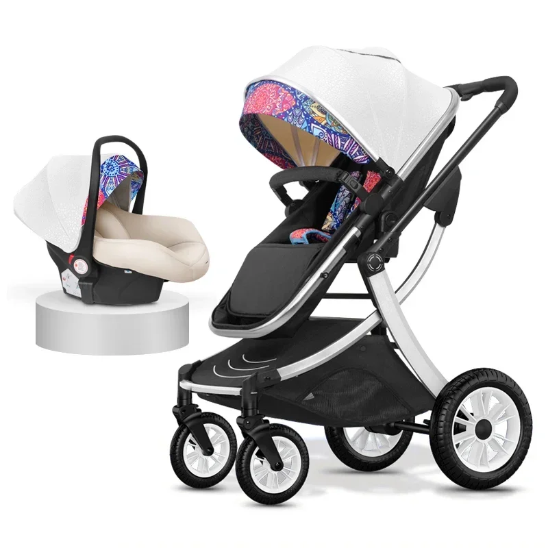 Wholesale cheap travel system luxury baby stroller 3 in 1 with car seat made in China factory for sale