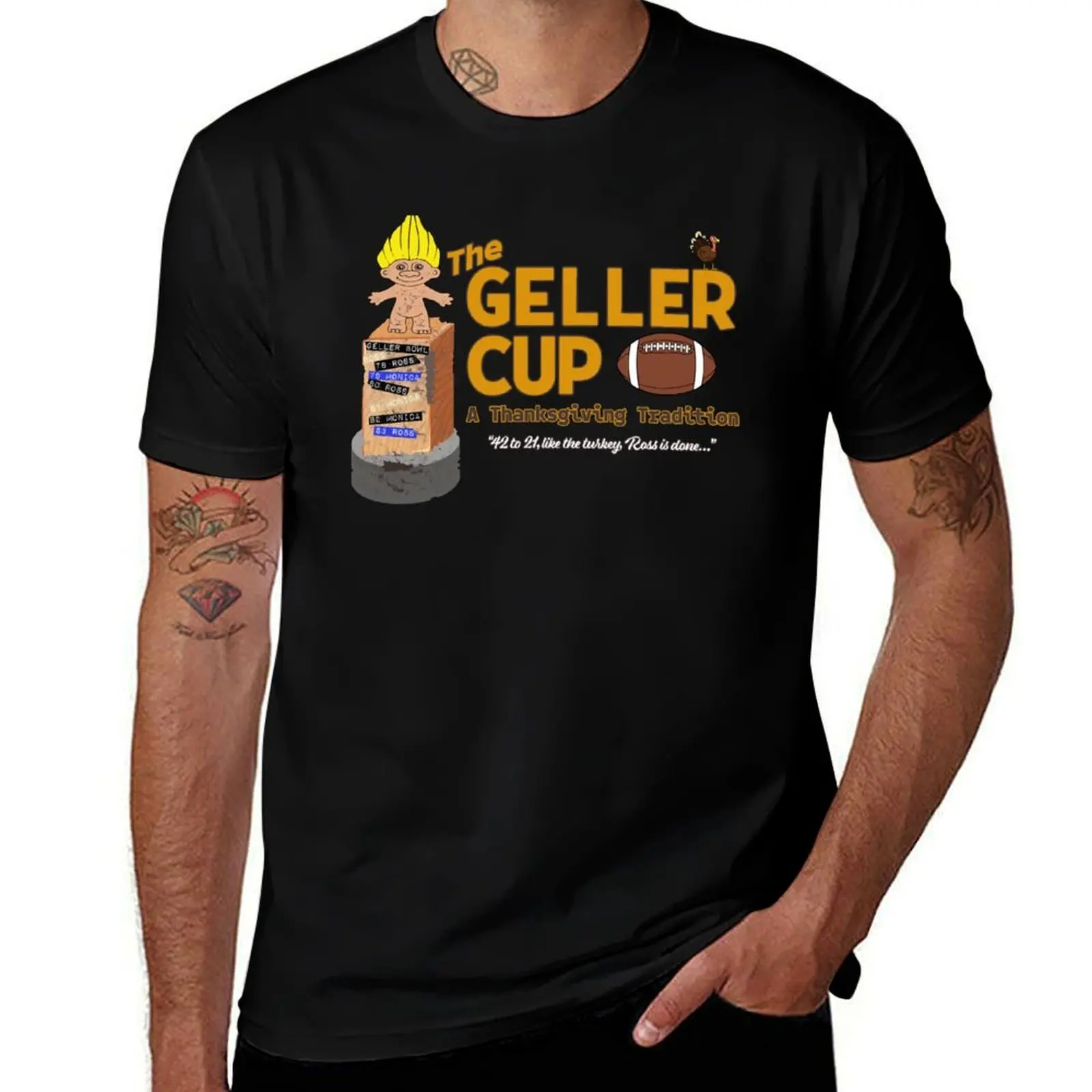 The Geller Cup T-Shirt t shirts for man pack cotton T-Shirt
