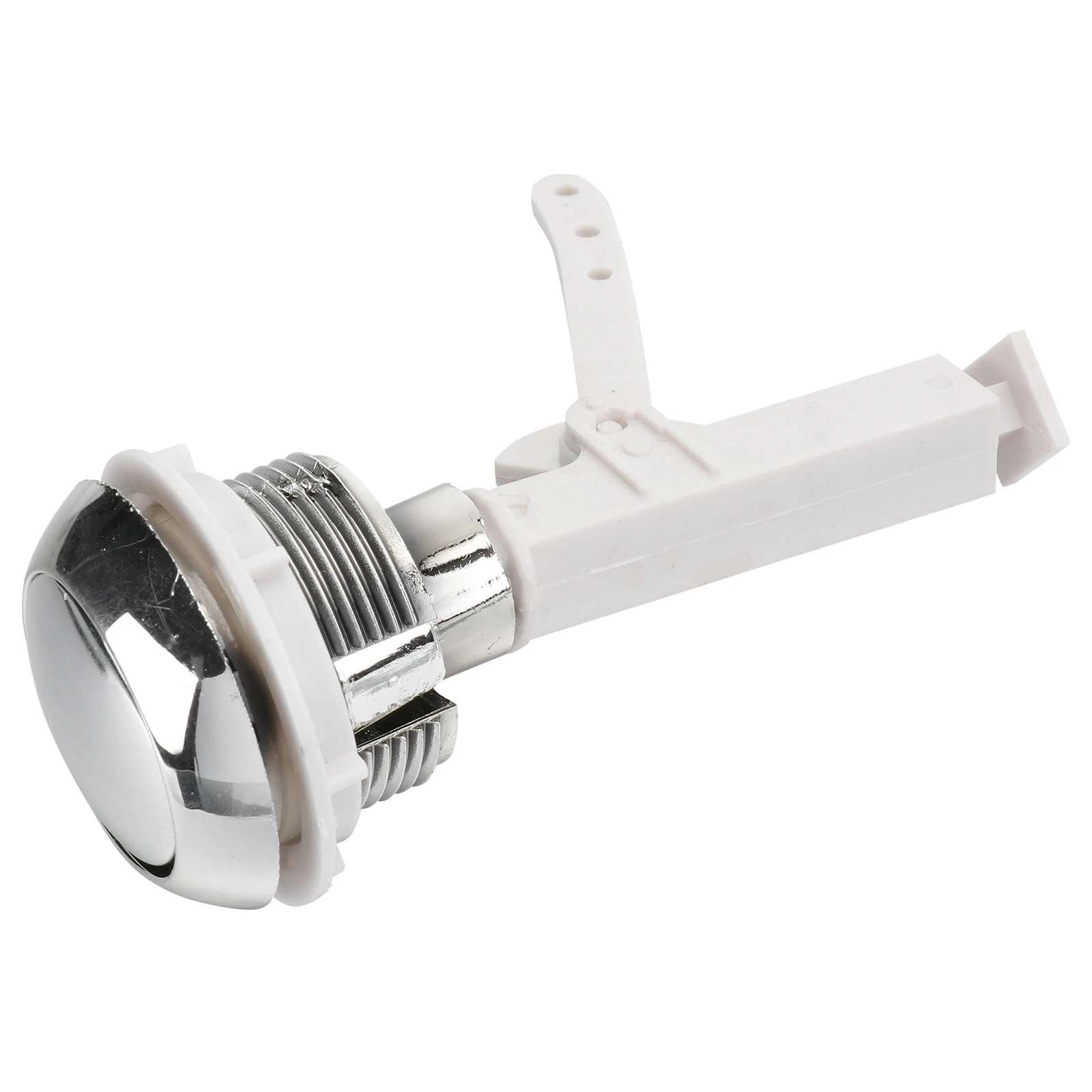 

Toilet Button Replacement For Single Flush Toilet, Durable Toilet Tank Push Button Rod Thread Diameter, Flush Switch Assistor