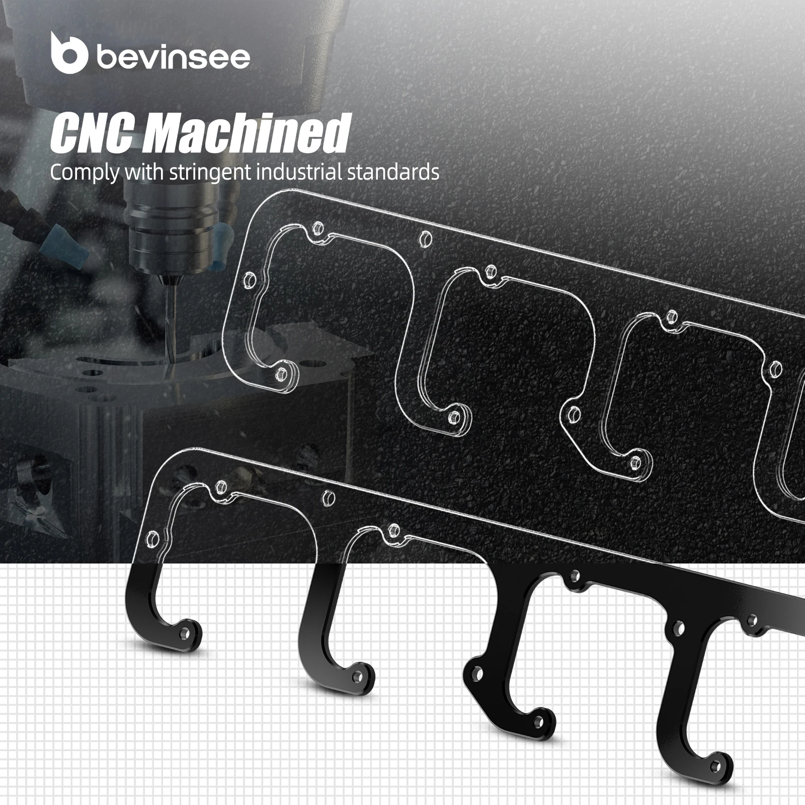 For LS Coil Bracket Set, for D514A & D510C & D581 Coils Only, For Truck LQ4 LQ9 L92 L99 L33 LR4