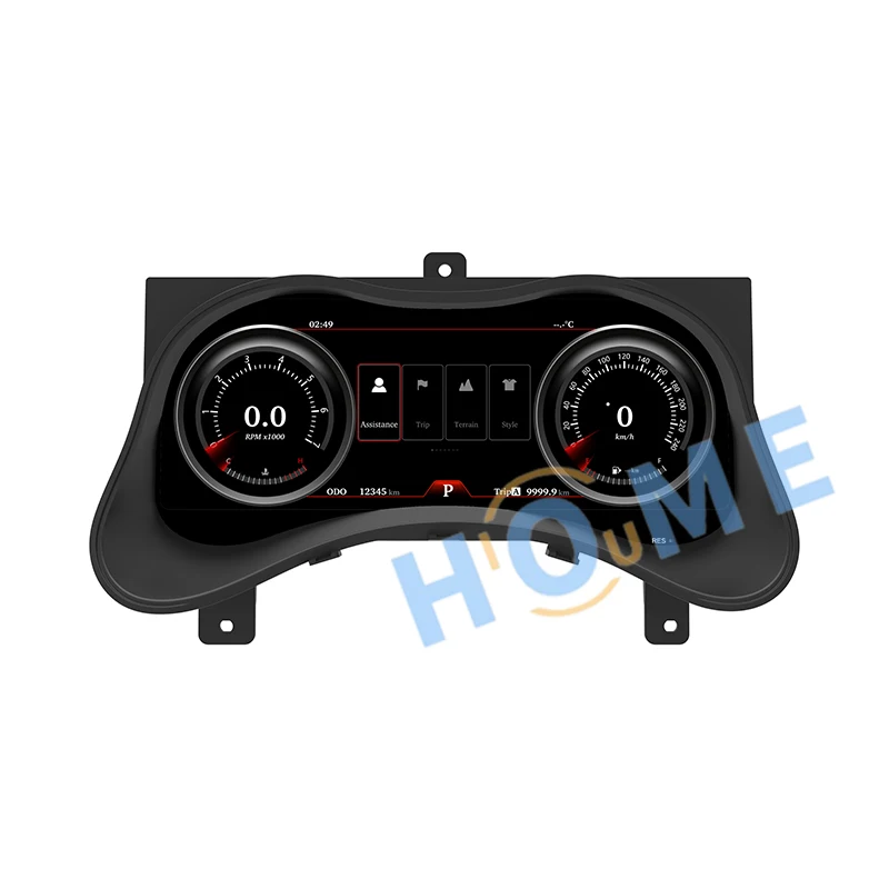 Digital Dashboard Panel Virtual Instrument Cluster CockPit LCD  Screen Speedometer For Infiniti Q70 2012-2017