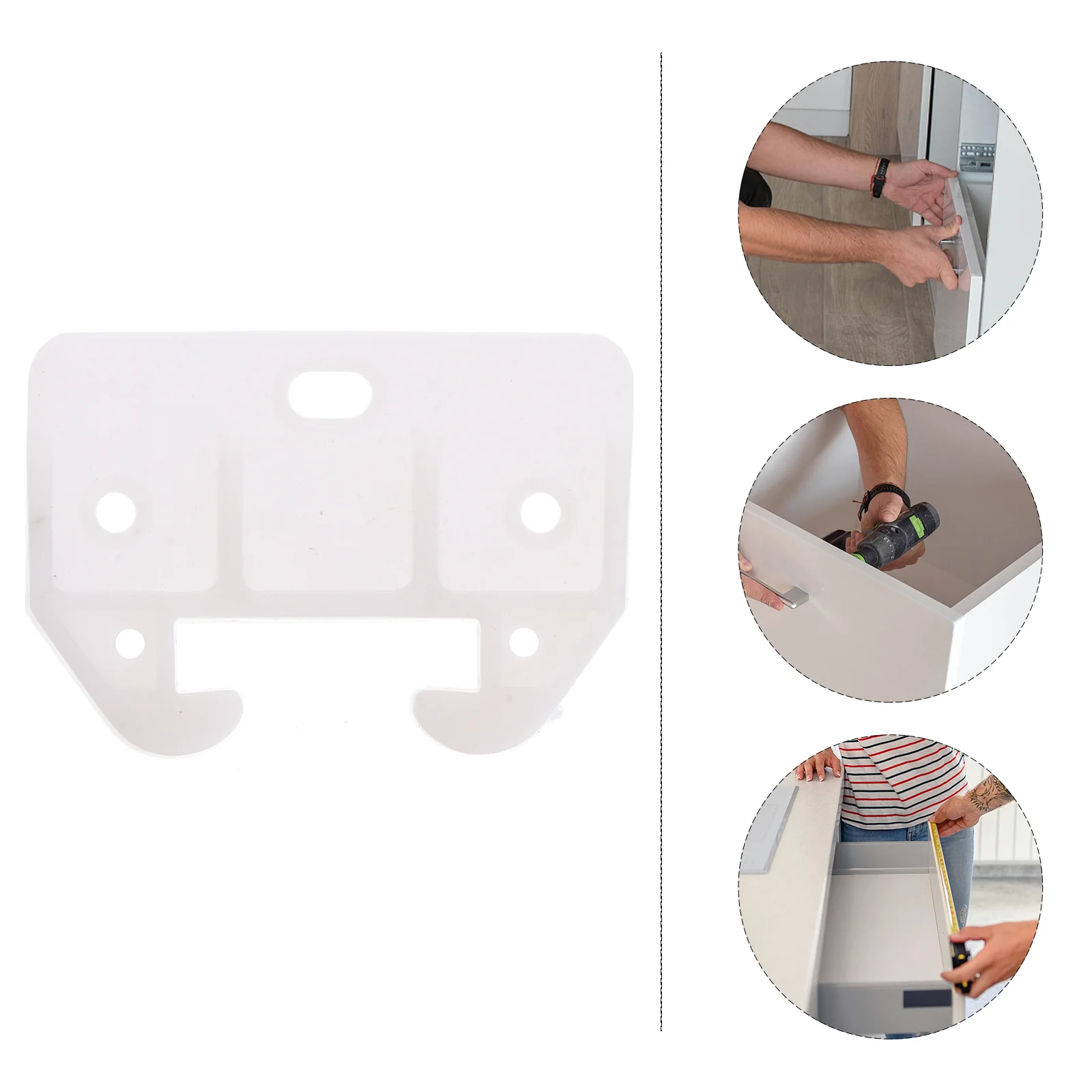 

Large Drawer Dividers Rail Parts Track Guide Replacement Dressing Table Stops Dresser