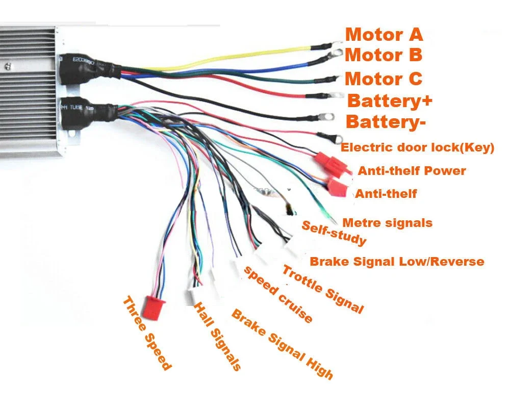 for 36 mosfet 60-120V 150A 9000W Brushless DC Motor Speed controller