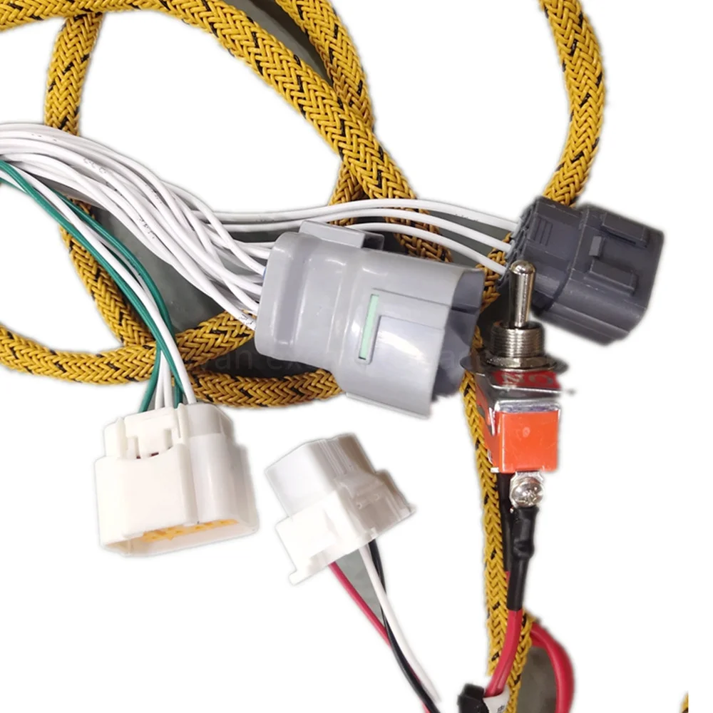 Excavator Parts Hitachi Sumitomo SH130 135 Sany 4JJ1 Engine Start Wire Test Harness Circuit