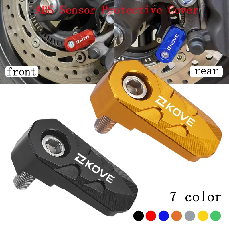 

For KOVE 800X Pro/Rally 525X 500X 400X 800 525 500 400 X Motorcycle Accessories CNC Front Rear wheel ABS Sensor Guard Protection