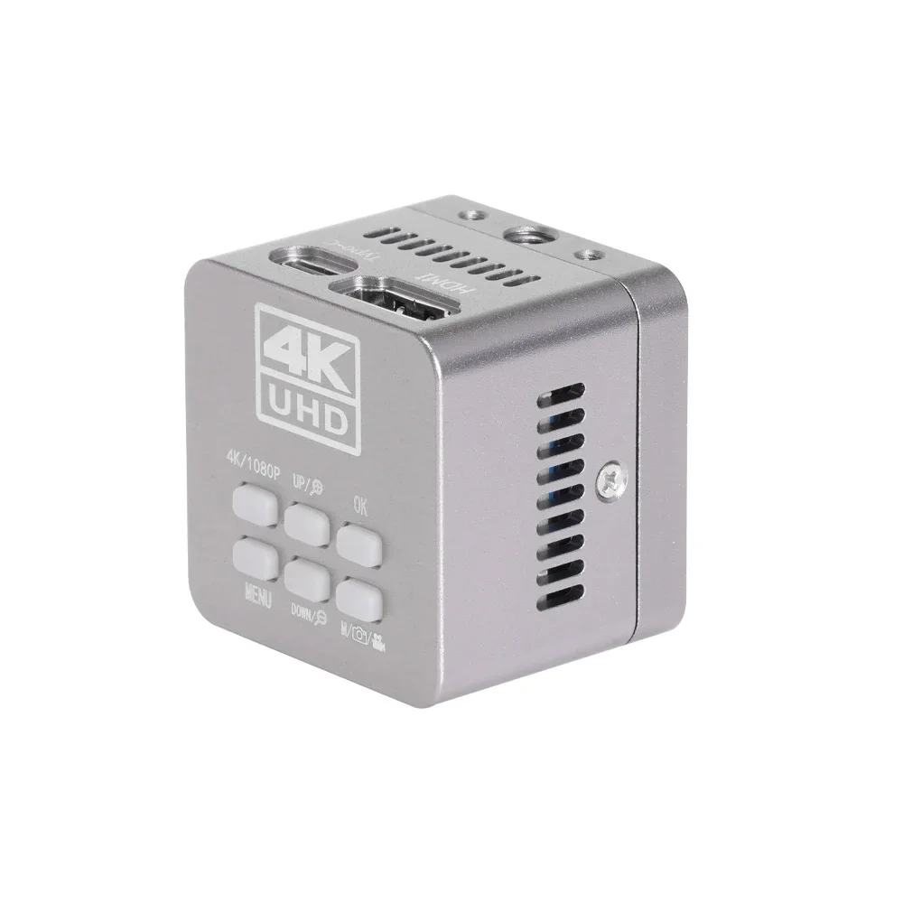 真のビデオ ウルトラHD 4K 2160P USB HD-MI デジタル顕微鏡カメラ 実験室で検出された画像取得ビデオ 工業用4Kカメラ