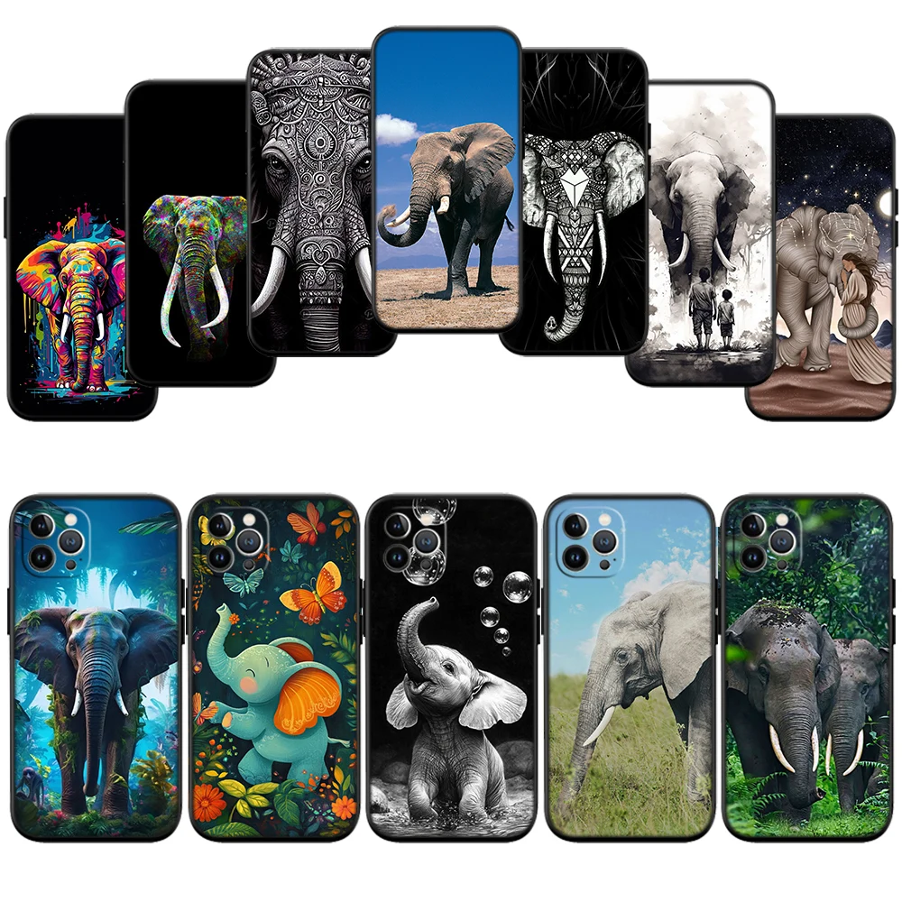 IM3 Animal Elephant Phone Case for Samsung Galaxy M06 M15 M16 M35 M55 M56 A36 A42 A50 A50S A51 A52 A32 A33 A05 A05S A06 A16 A20