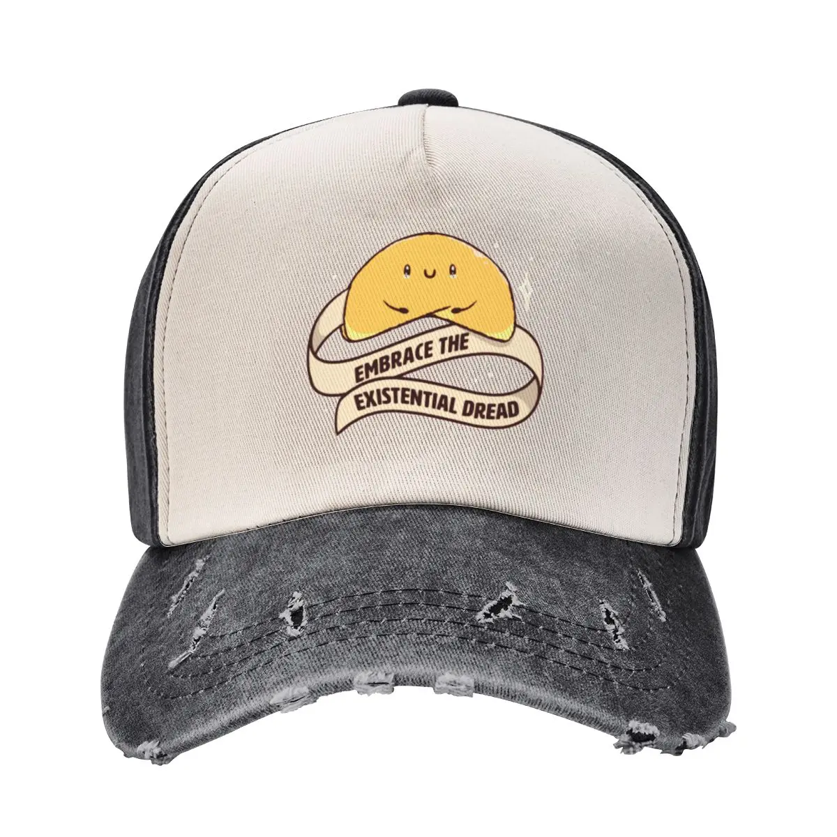 

Embrace The Existential Dread Funny Cookie by Tobe Fonseca Бейсбольная кепка Роскошная мужская кепка модная мужская одежда для косплея для гольфа женская